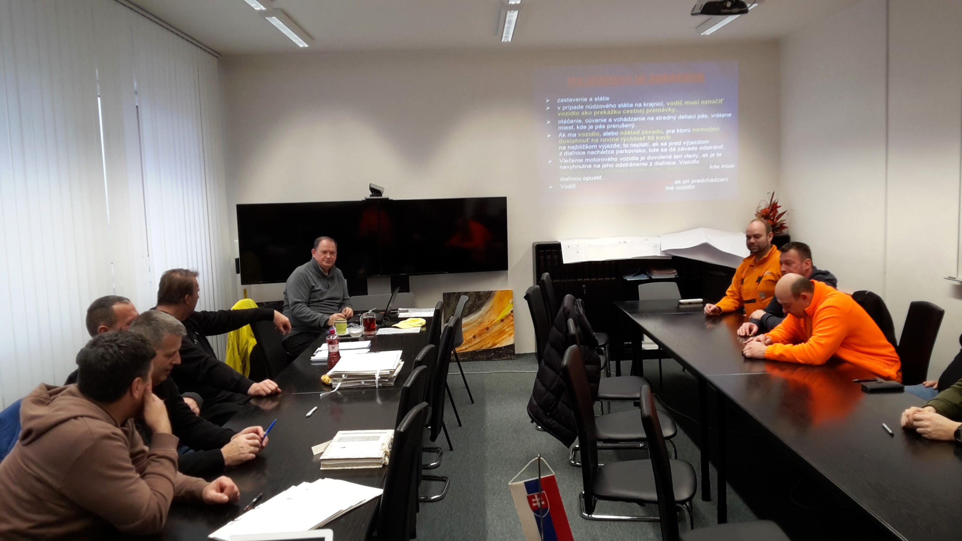Ing. Vladimír Lichvár, PhD., dopravný analytik a dopravný konzultant - školenie Dialničnej patroly - Trenčín